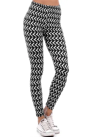 Abstract Print Leggings