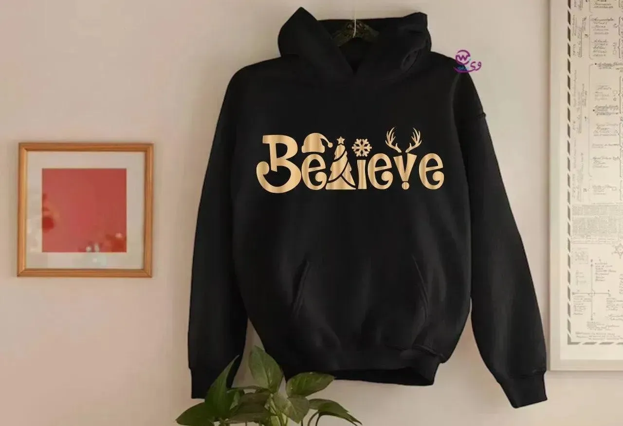 Adult Hoodies - Christmas -Gold printing