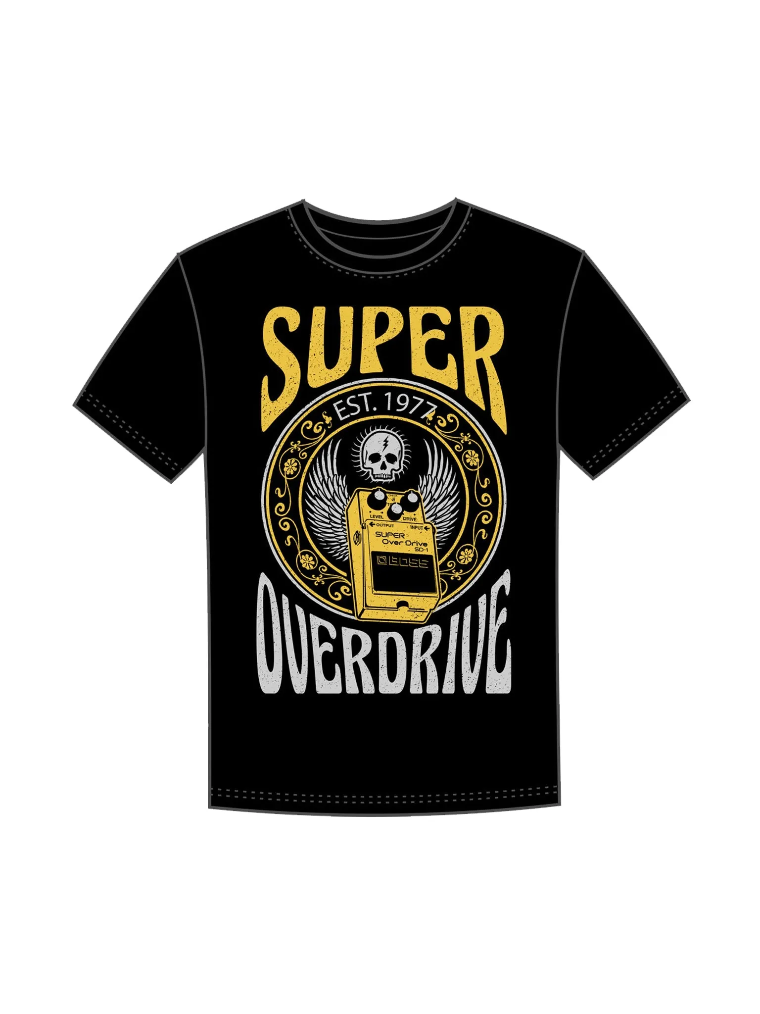 Boss SD1 Super Overdrive T-Shirt, Small