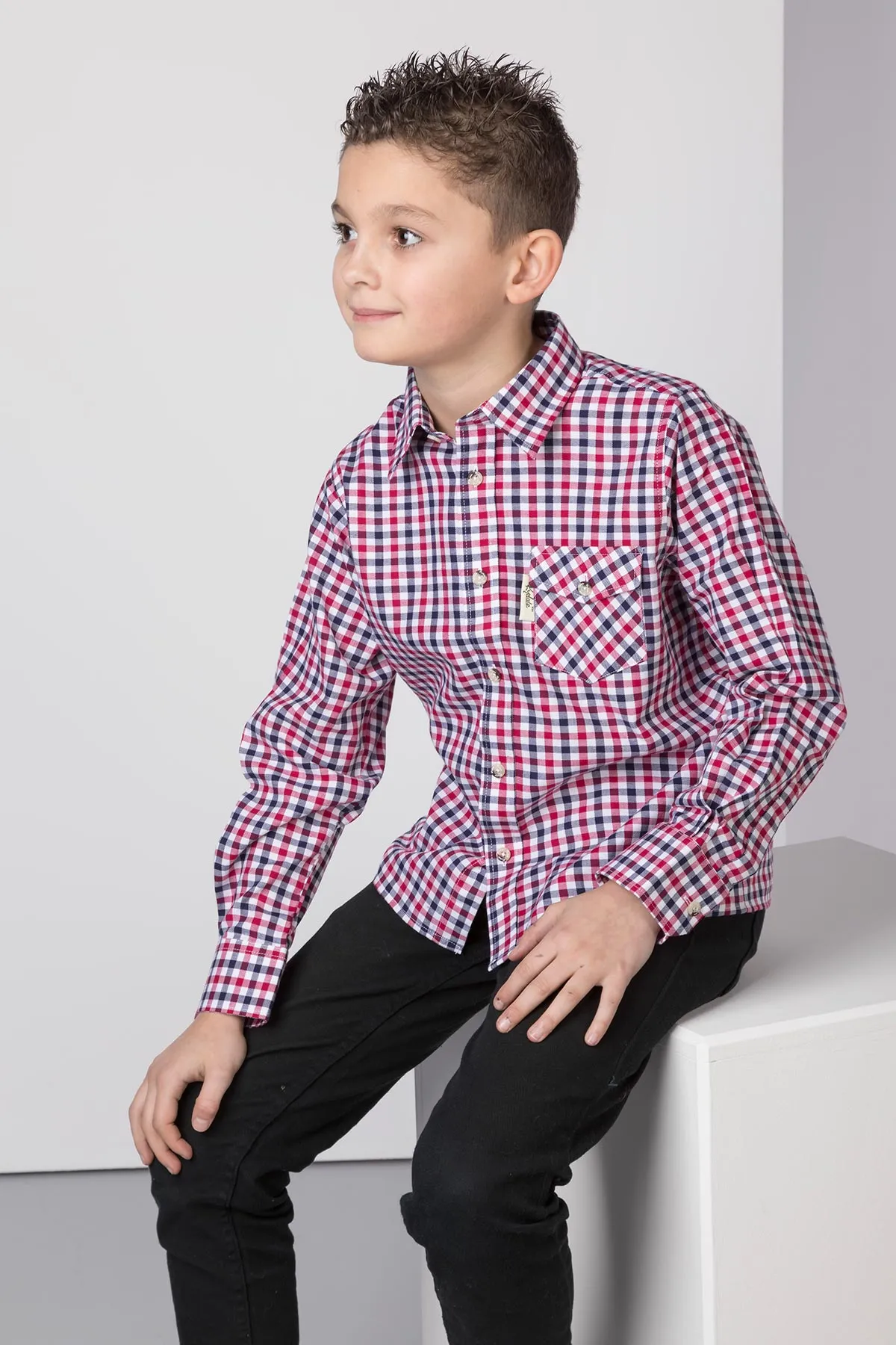 Boys Country Check Shirts