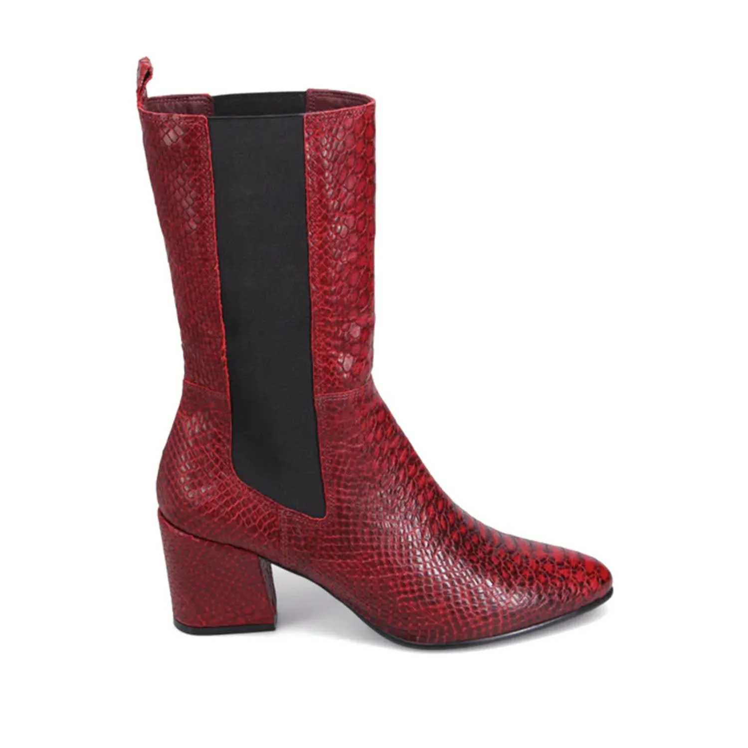 Bueno Women's Sienna in Red Snake