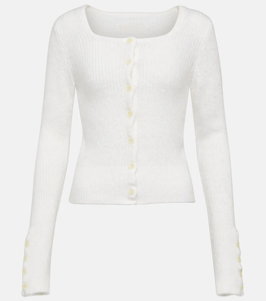 Cardigan La Maille Picci JACQUEMUS, white