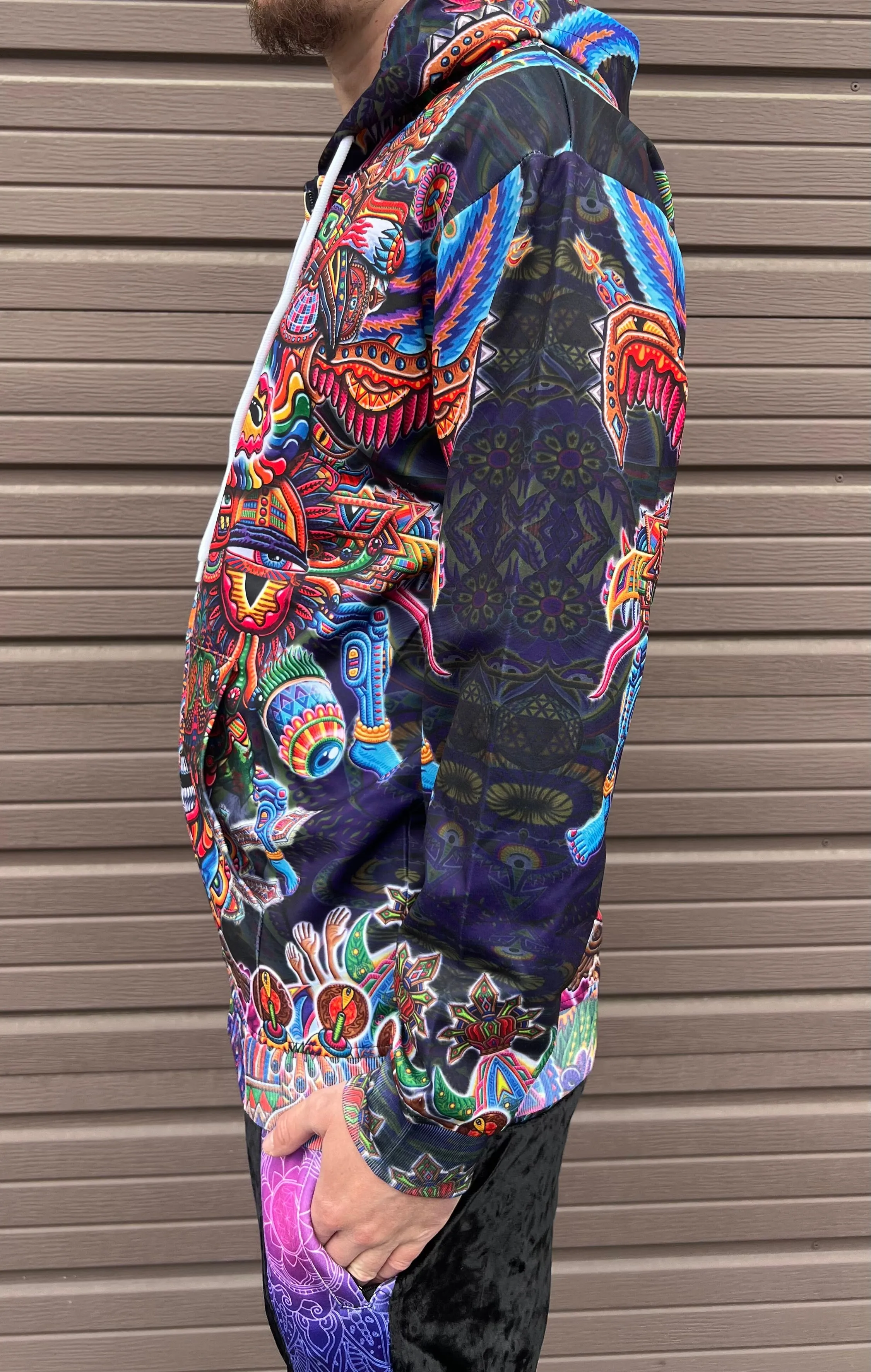 Chris Dyer - "Bullish Man" - Zip Up Hoodie