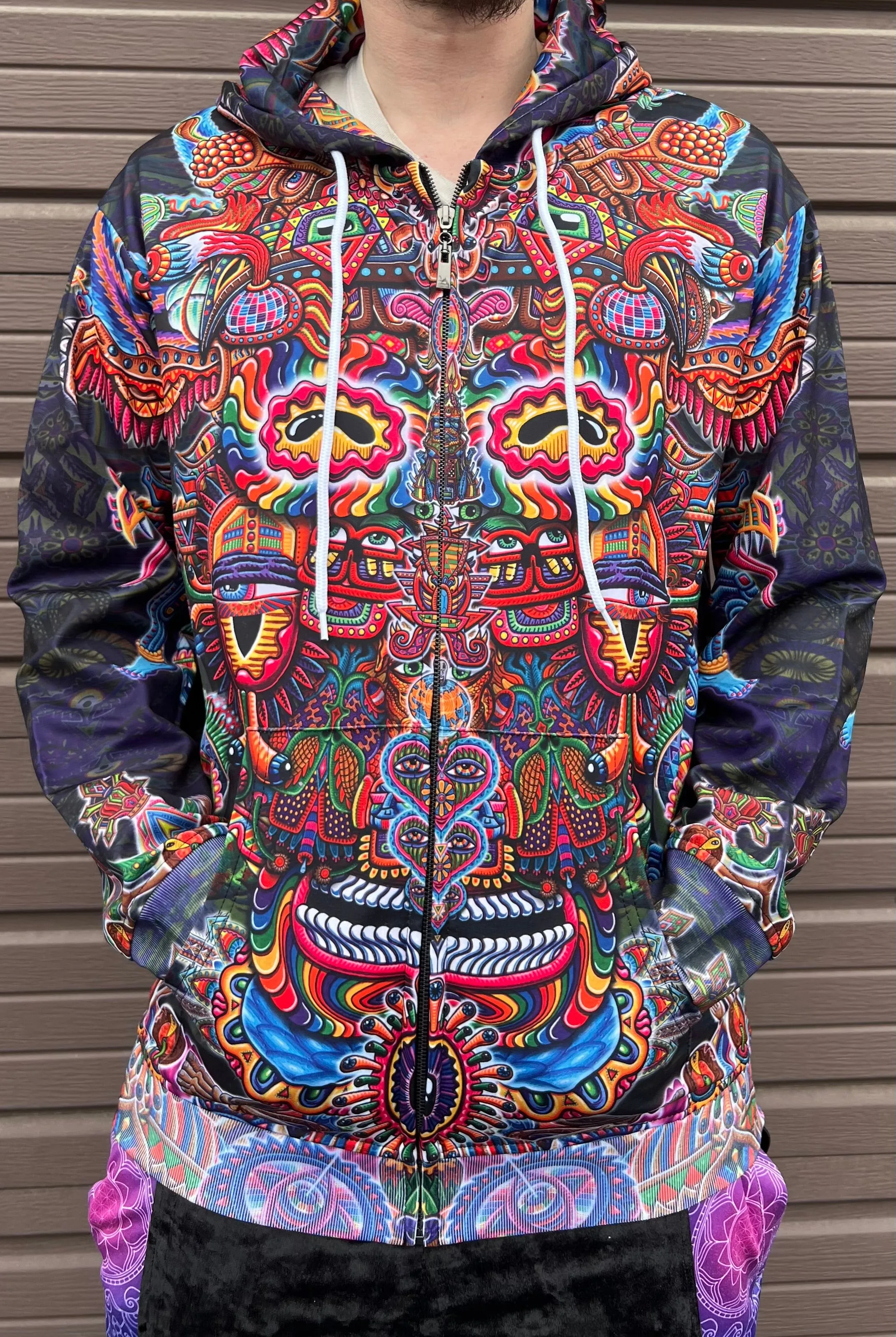 Chris Dyer - "Bullish Man" - Zip Up Hoodie