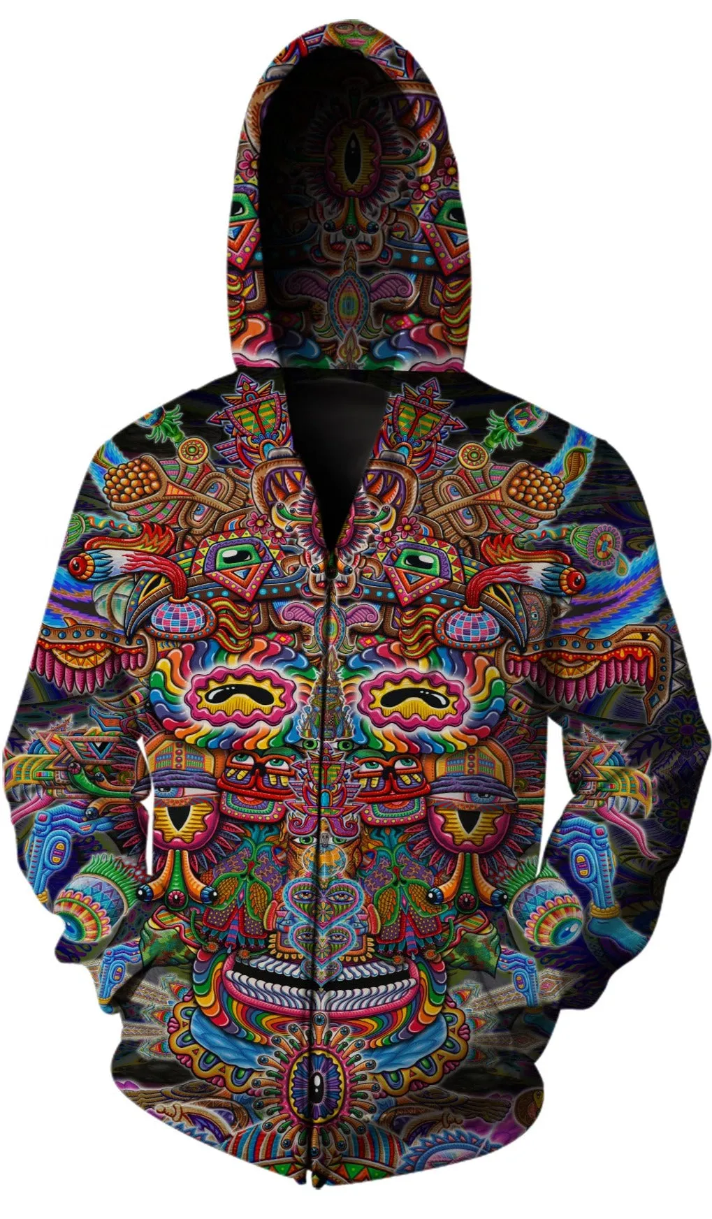 Chris Dyer - "Bullish Man" - Zip Up Hoodie