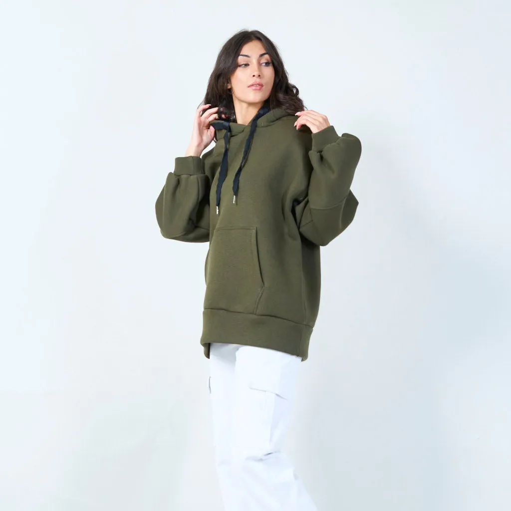 Classic oversized hoodie wholesale