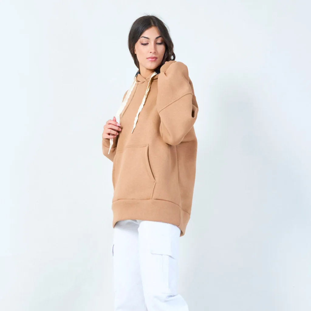 Classic oversized hoodie wholesale