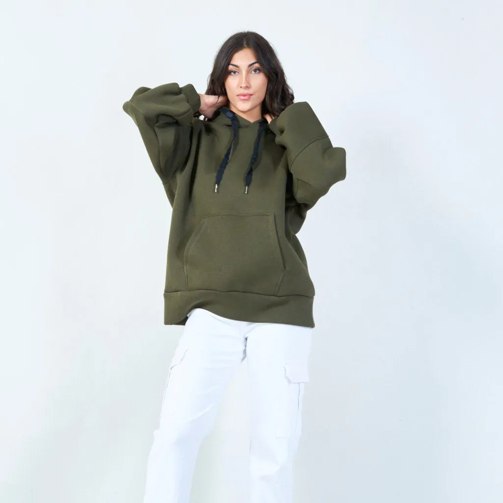 Classic oversized hoodie wholesale