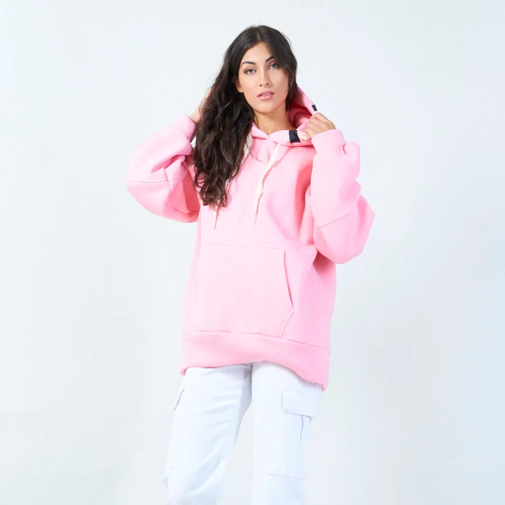 Classic oversized hoodie wholesale