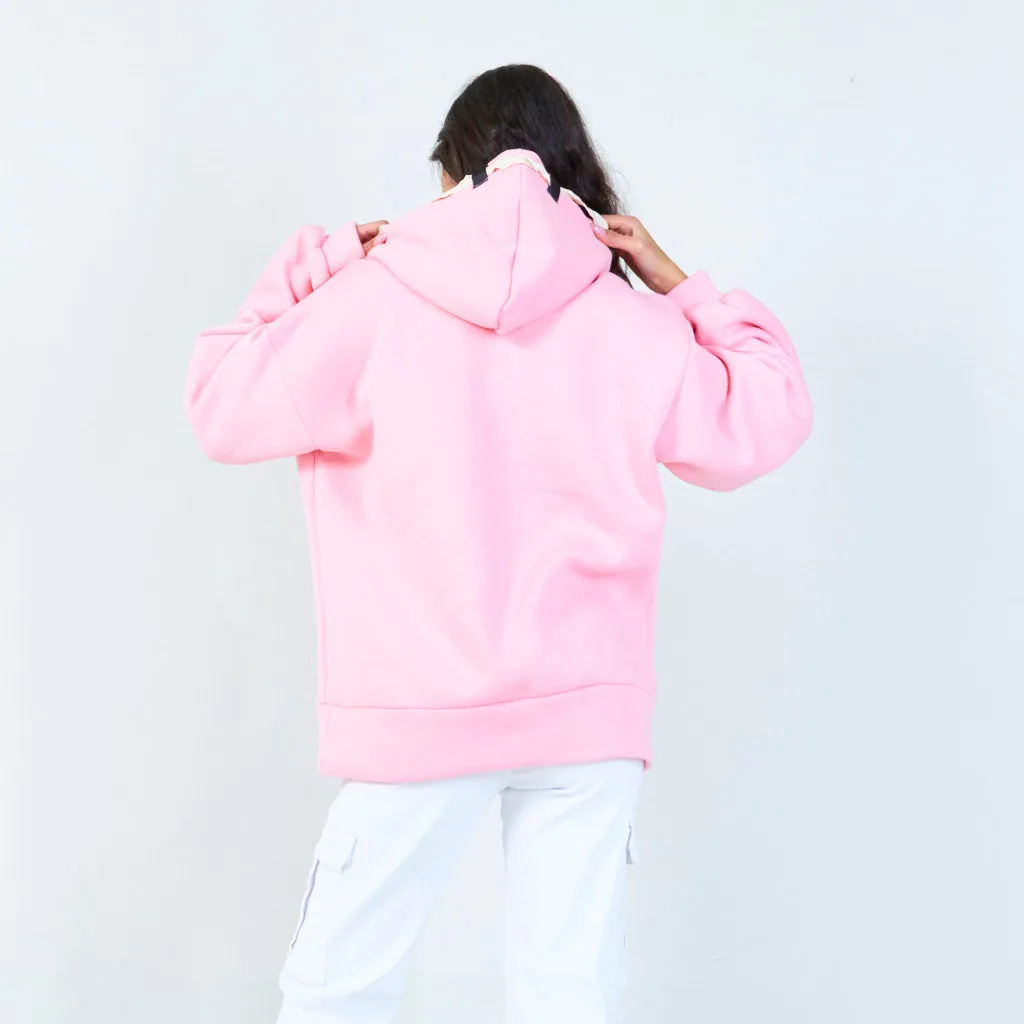 Classic oversized hoodie wholesale