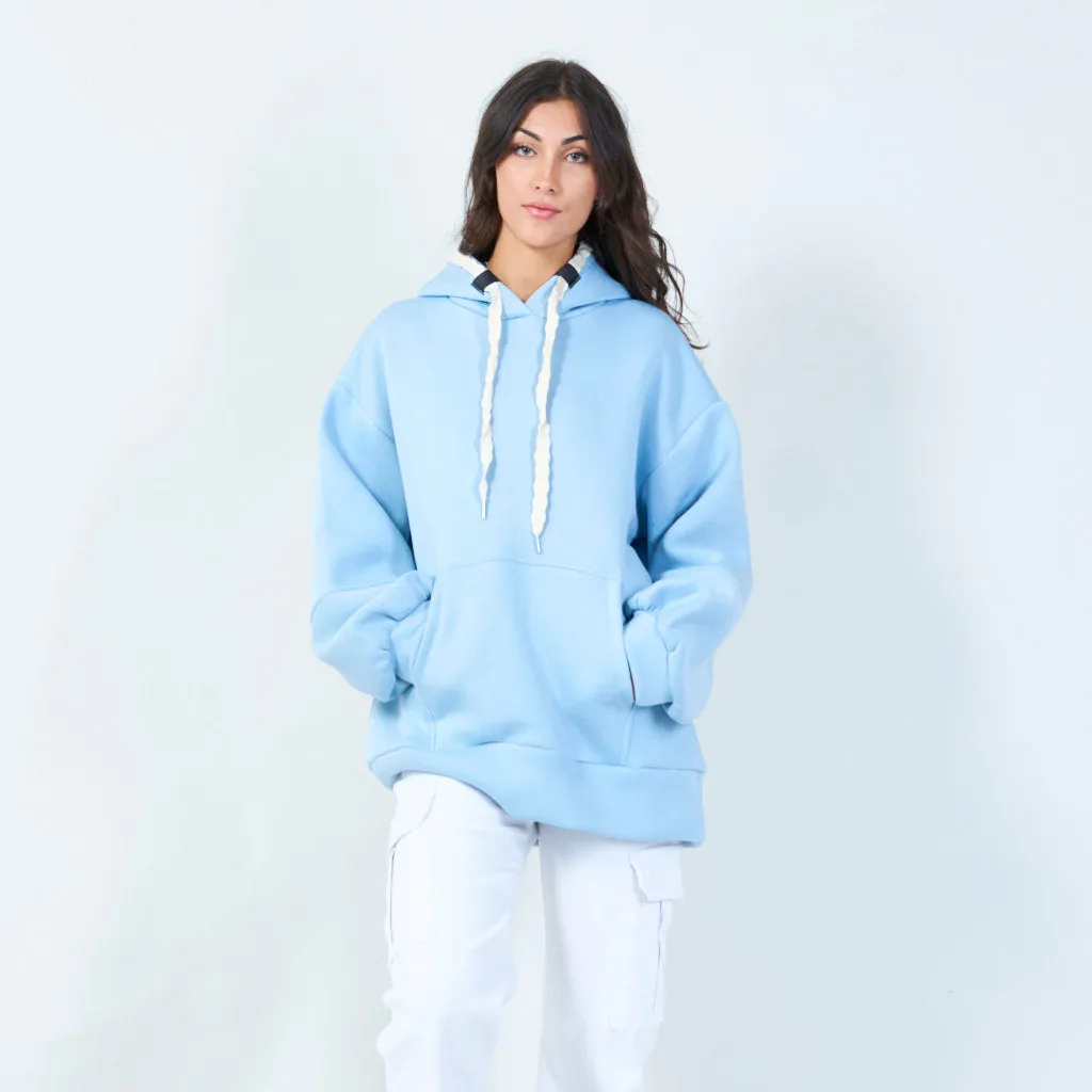 Classic oversized hoodie wholesale