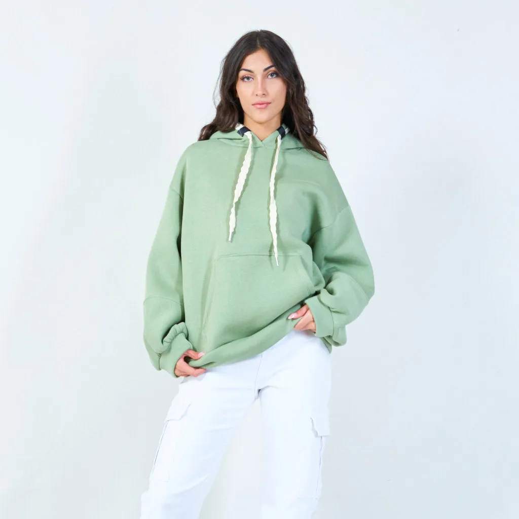 Classic oversized hoodie wholesale