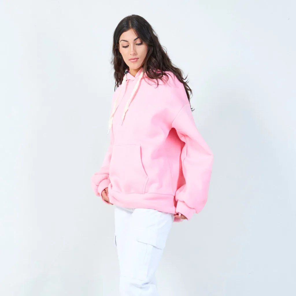 Classic oversized hoodie wholesale