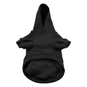 Flex-Fit Dog Hoodie - Black