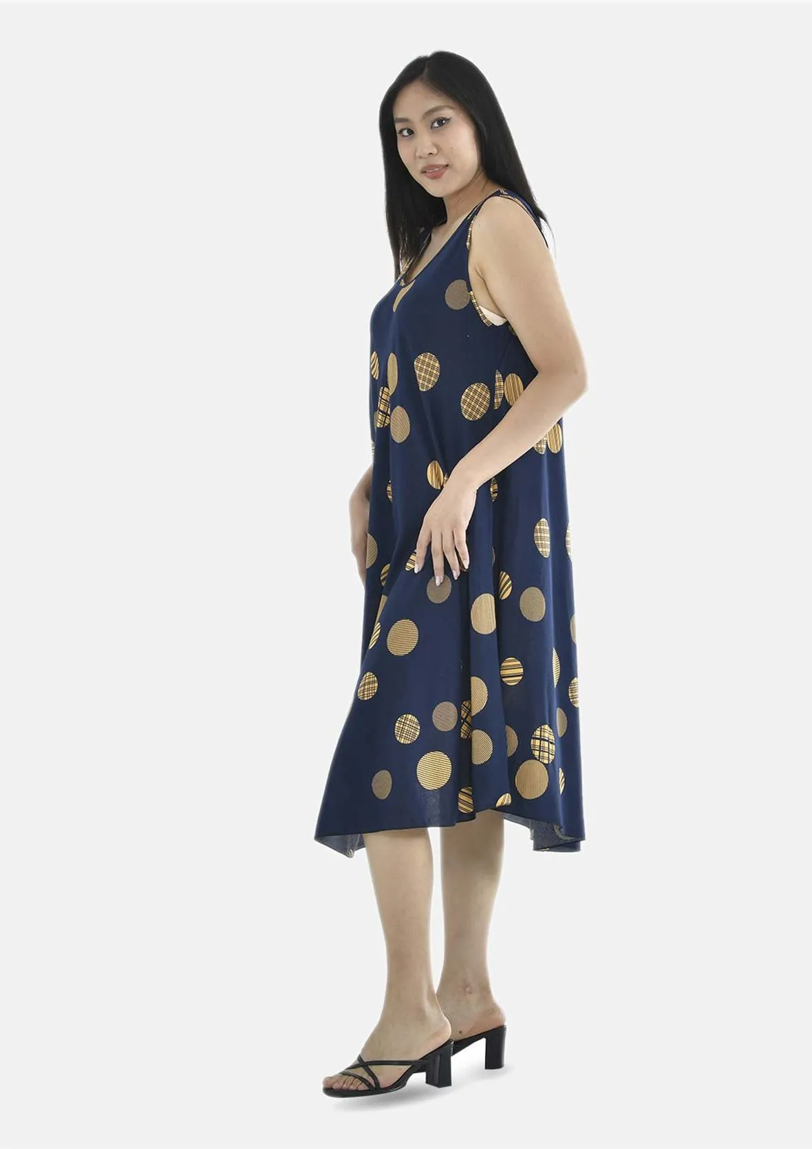 Flowy Midi Umbrella Dress