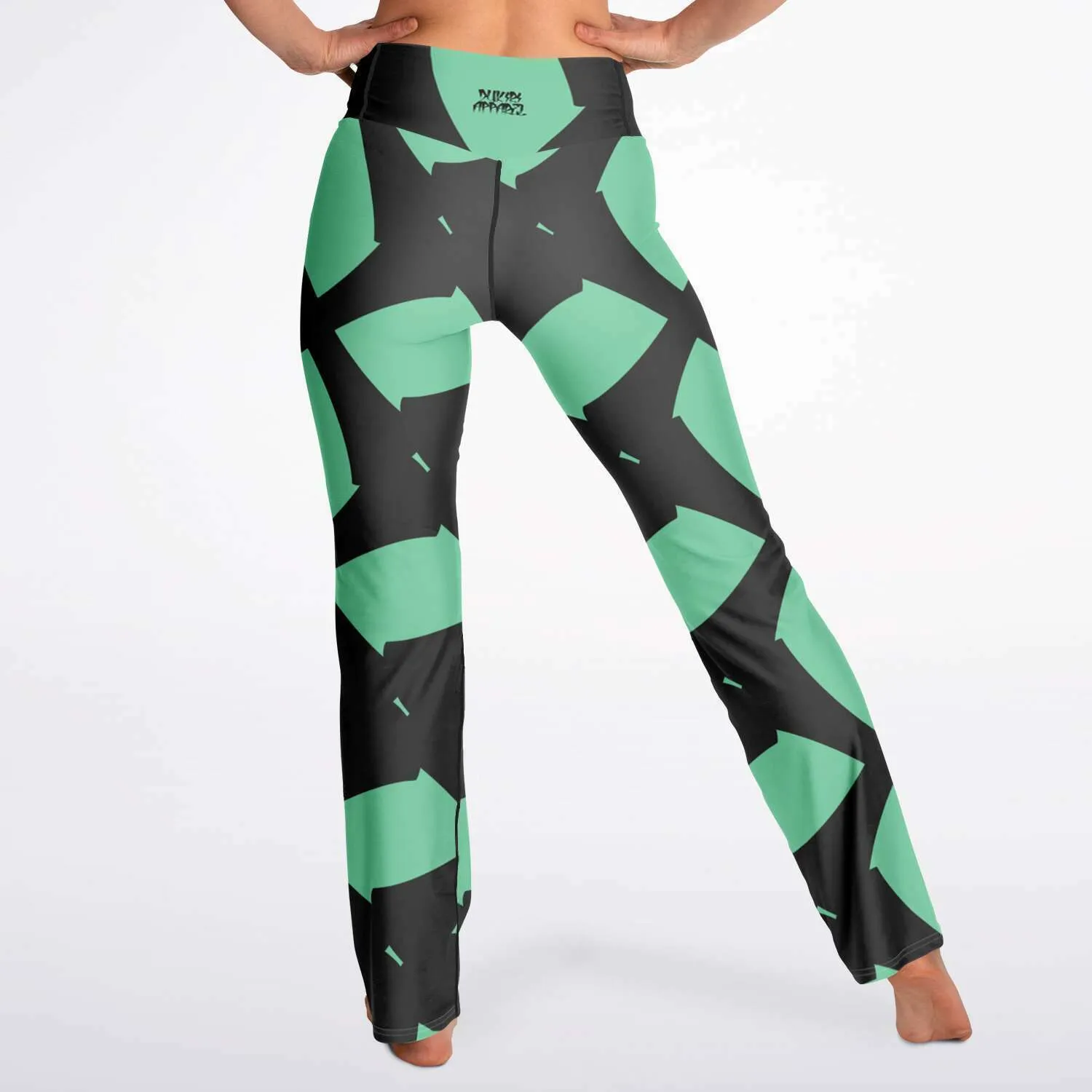 Green crusader Women's Flare Leggings