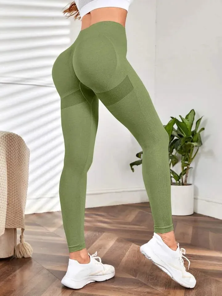 High Elastic Seamless Butt Lifting Yoga Leggings