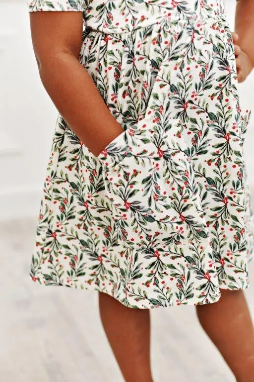 Holly Berry Twirl Dress