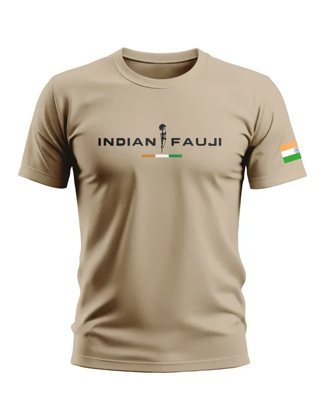 Indian Fauji Soft Cotton T-shirt