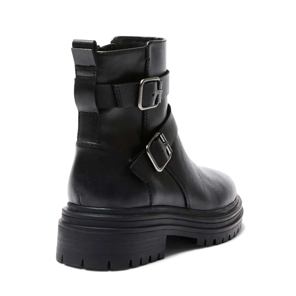 Kembla Boot in Black Leather