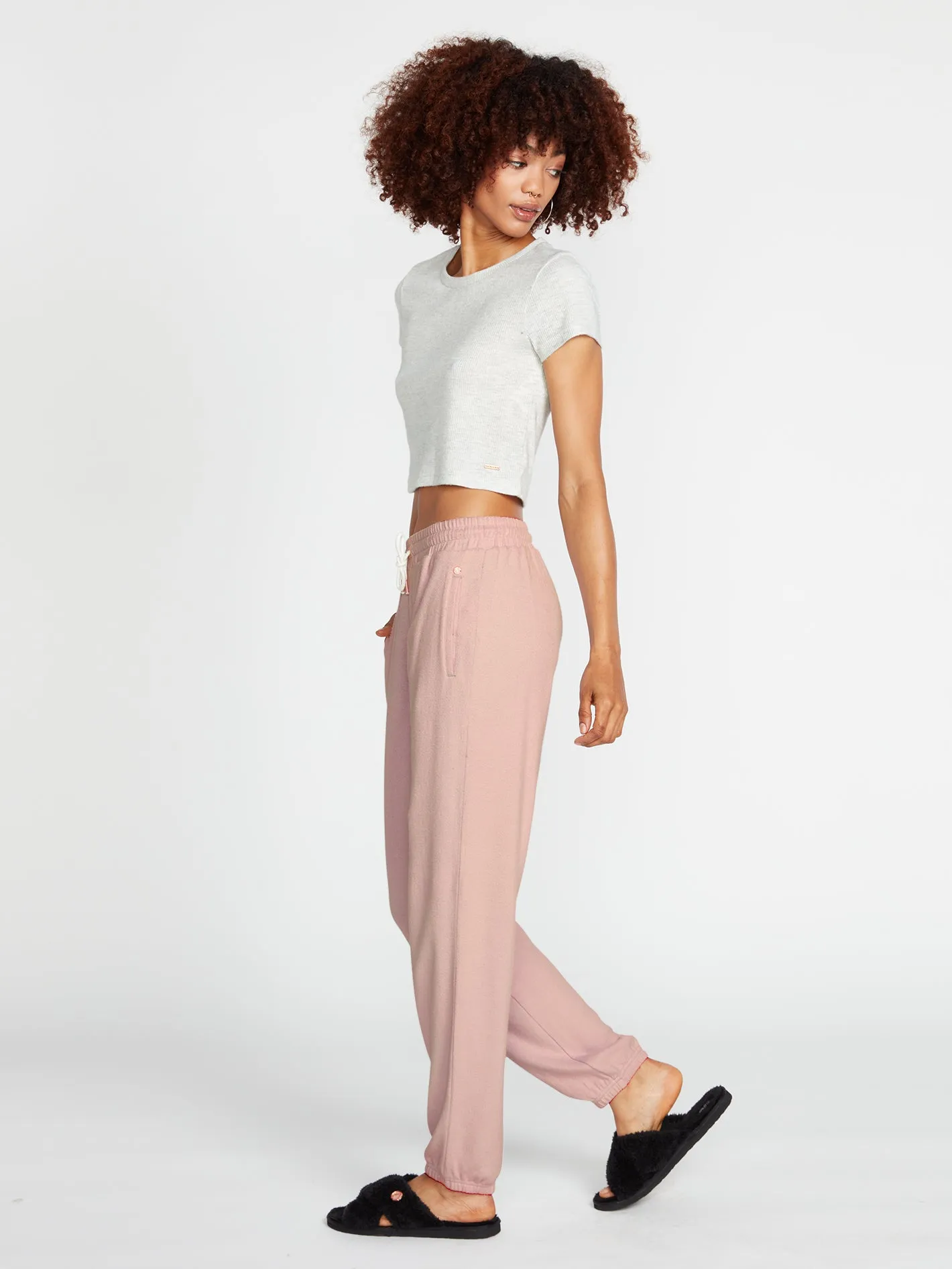 Lived In Lounge Fleece Pants - Raisin