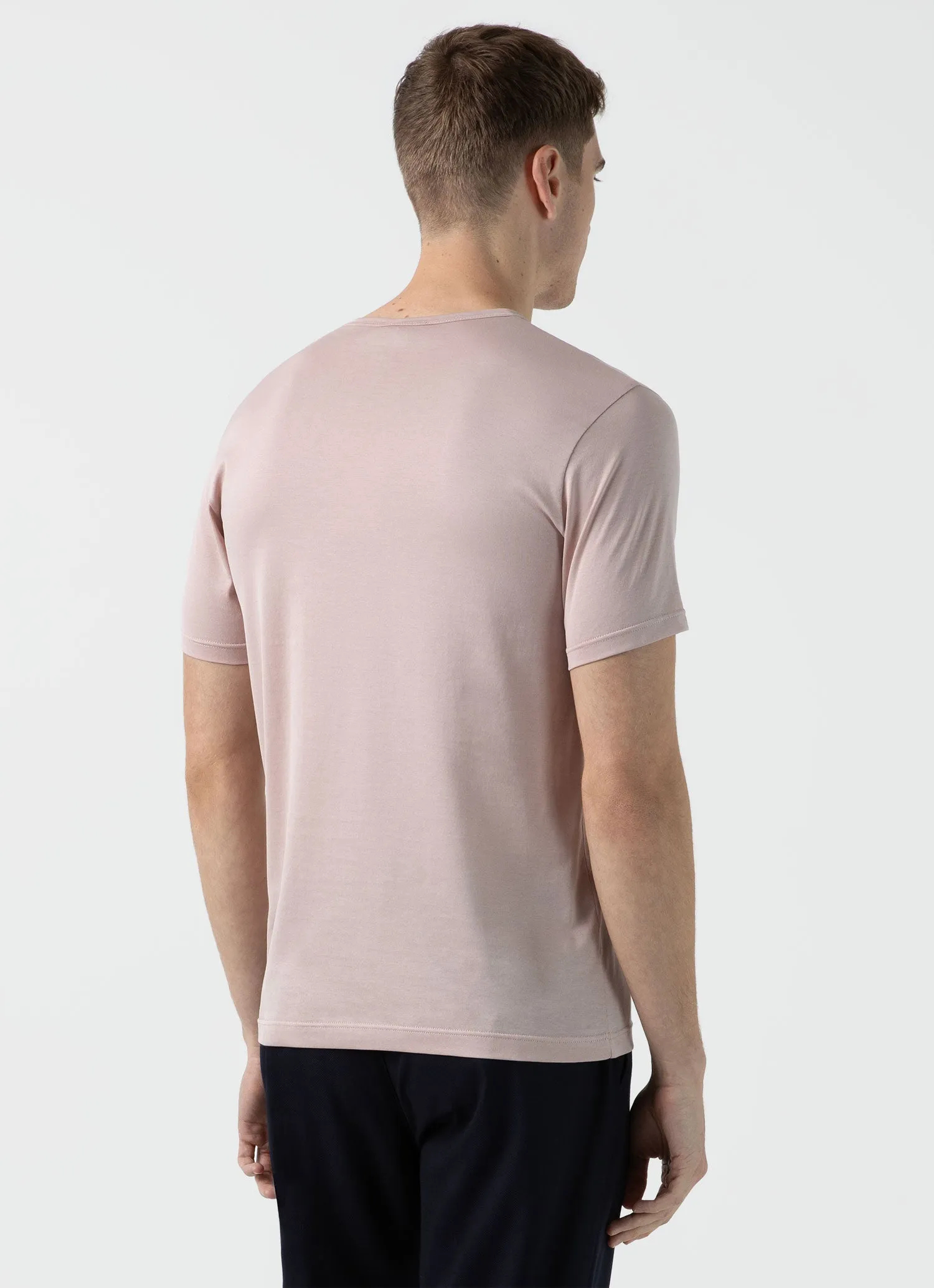 Men's Classic T-shirt in Pale Pink