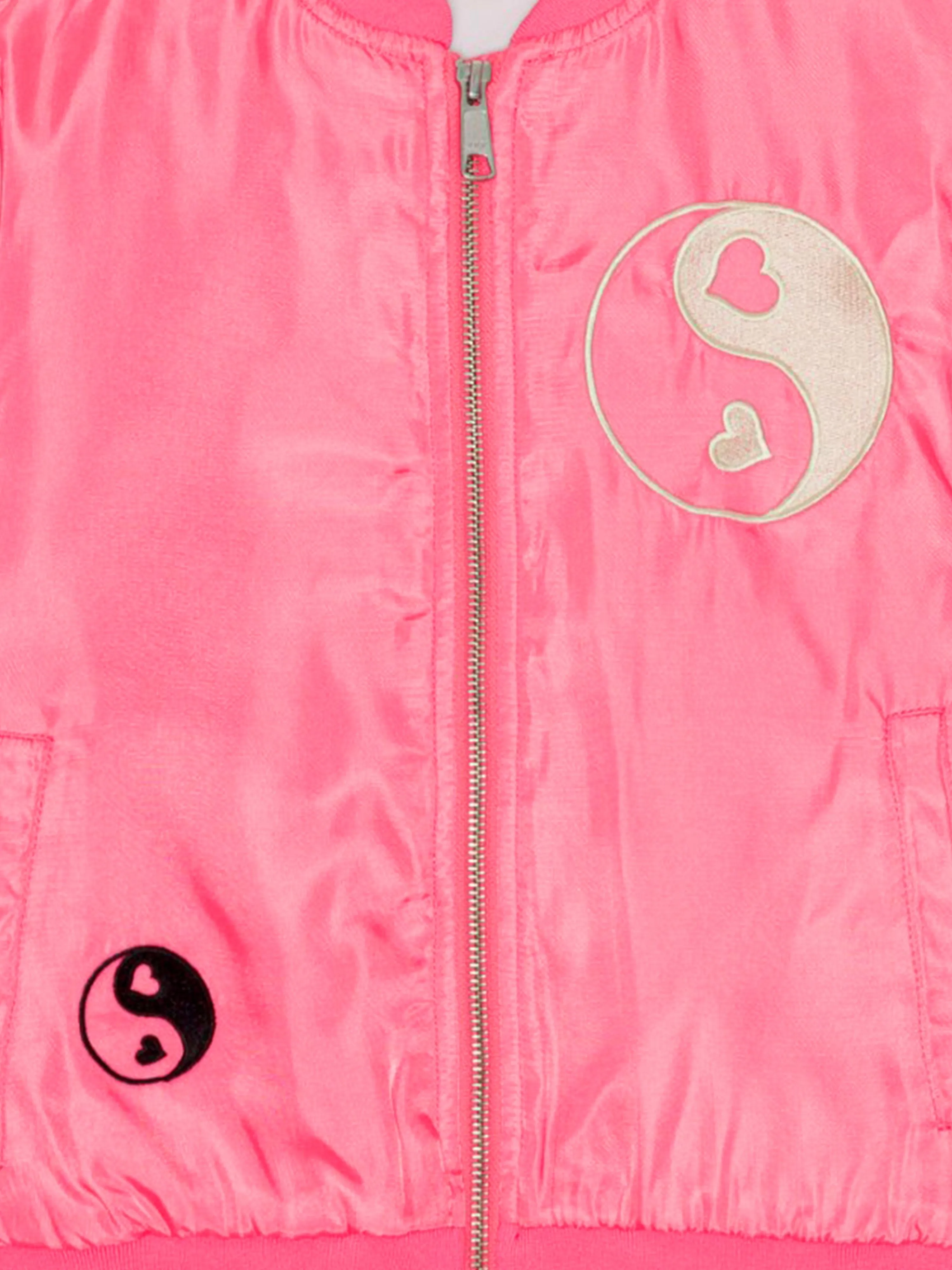 Molo Girls More Love Jacket in Pink