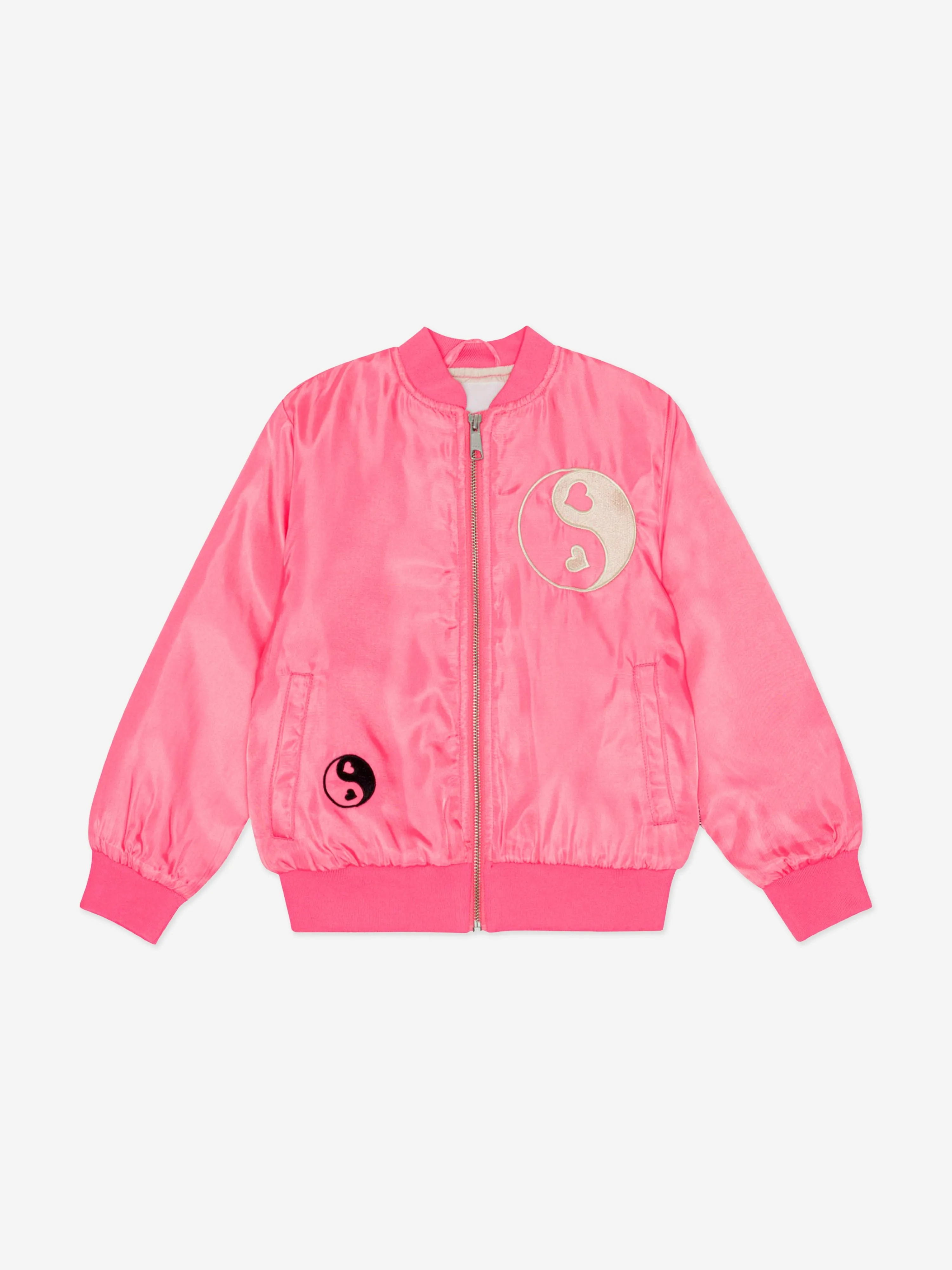 Molo Girls More Love Jacket in Pink