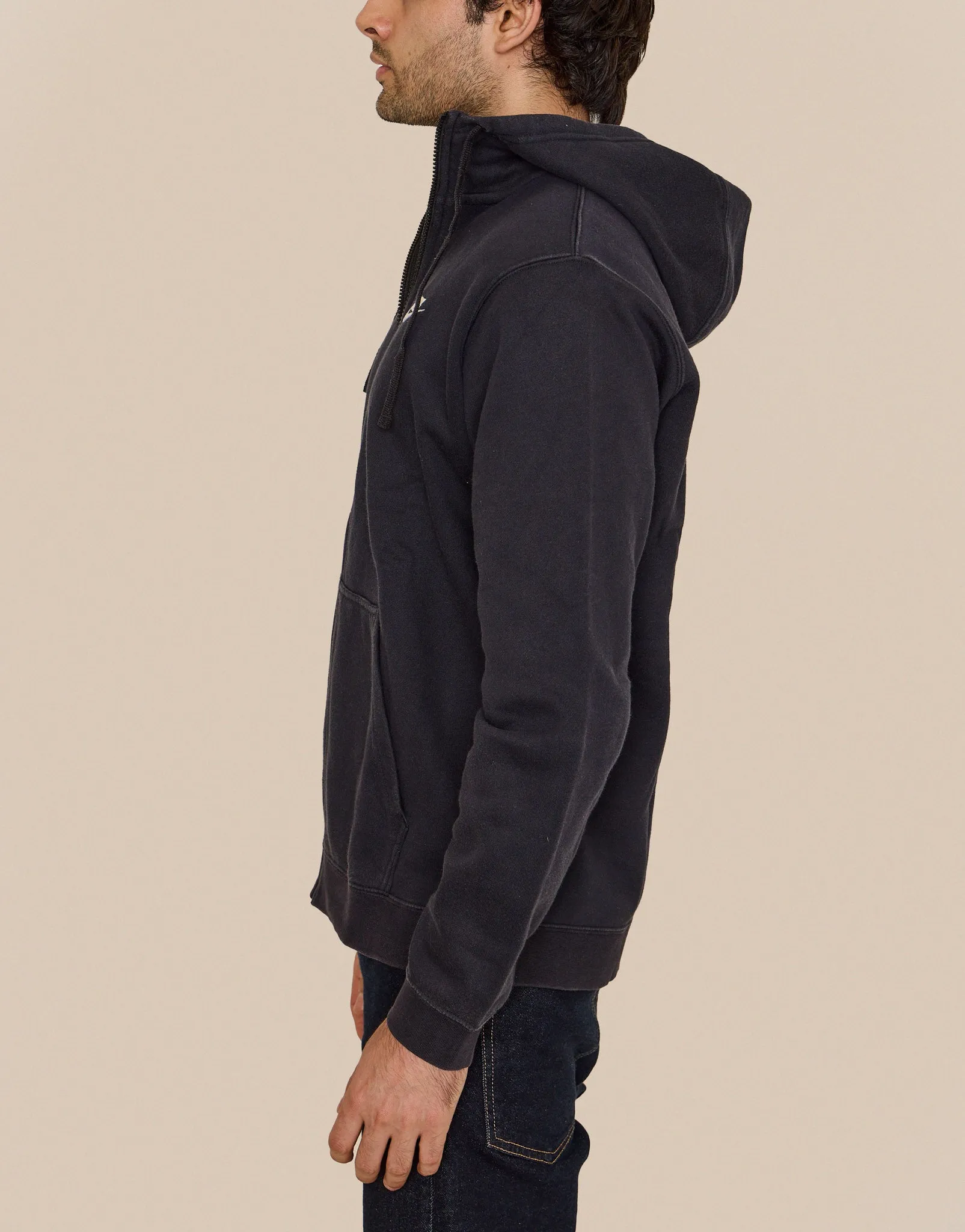 Nike Navy Blue Zip Up Hoodie