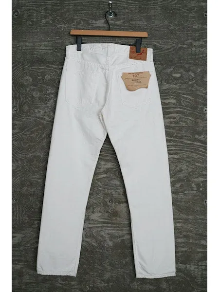 Orslow 107 Ivy Fit Jeans - White