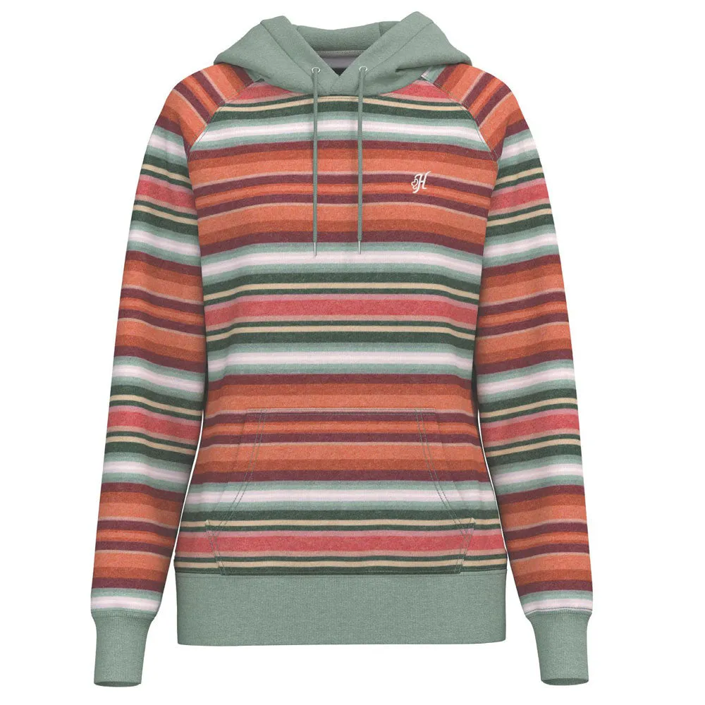 "Feliz" Serape Ladies Hoodie