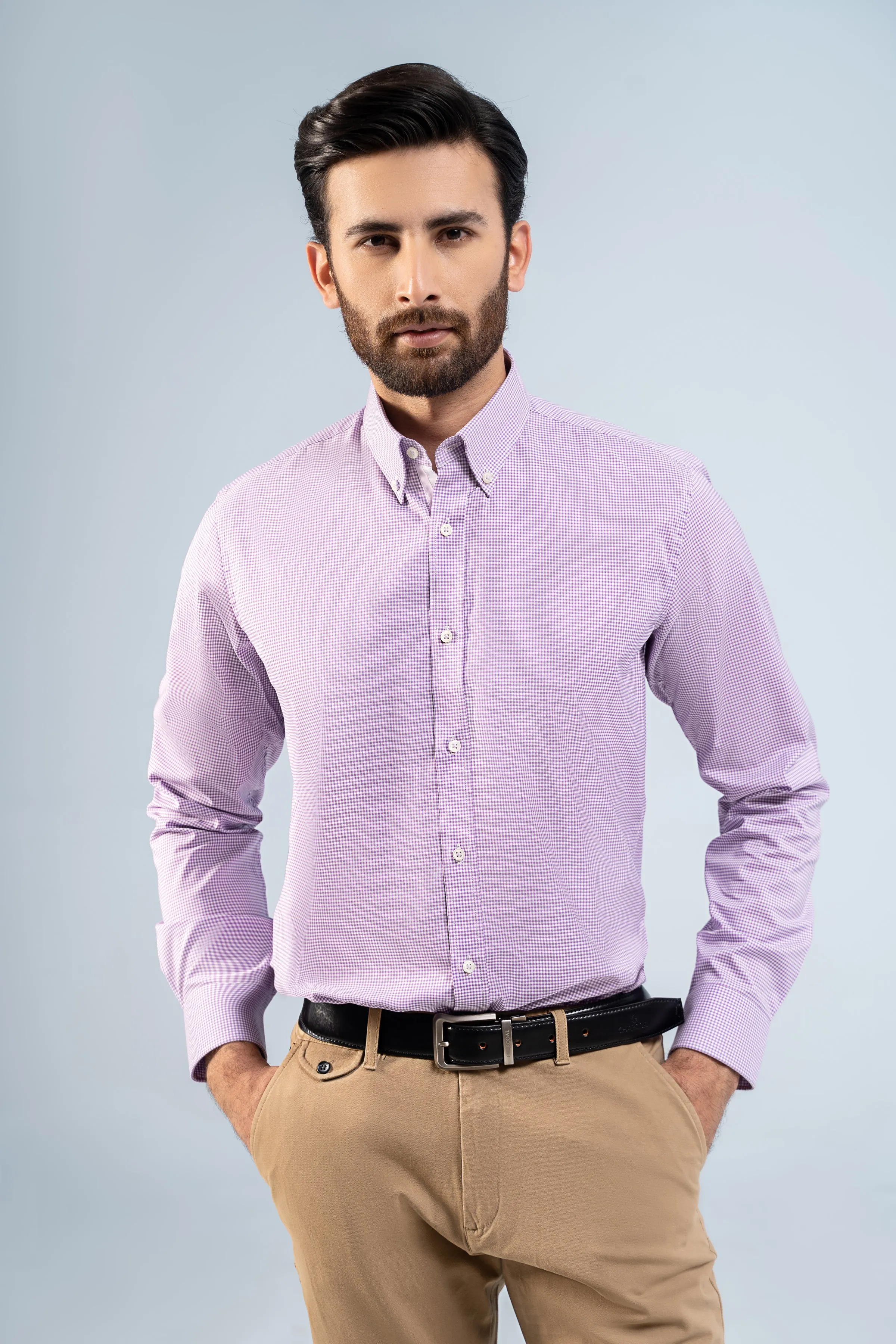 SEMI FORMAL SHIRTS PURPLE