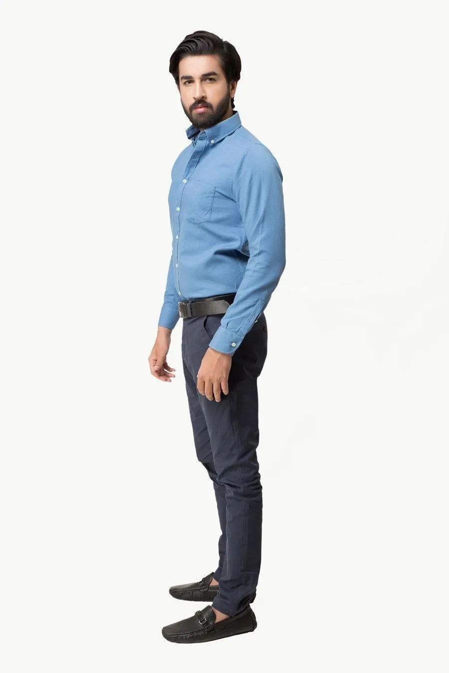 Smart Shirt Blue Grey