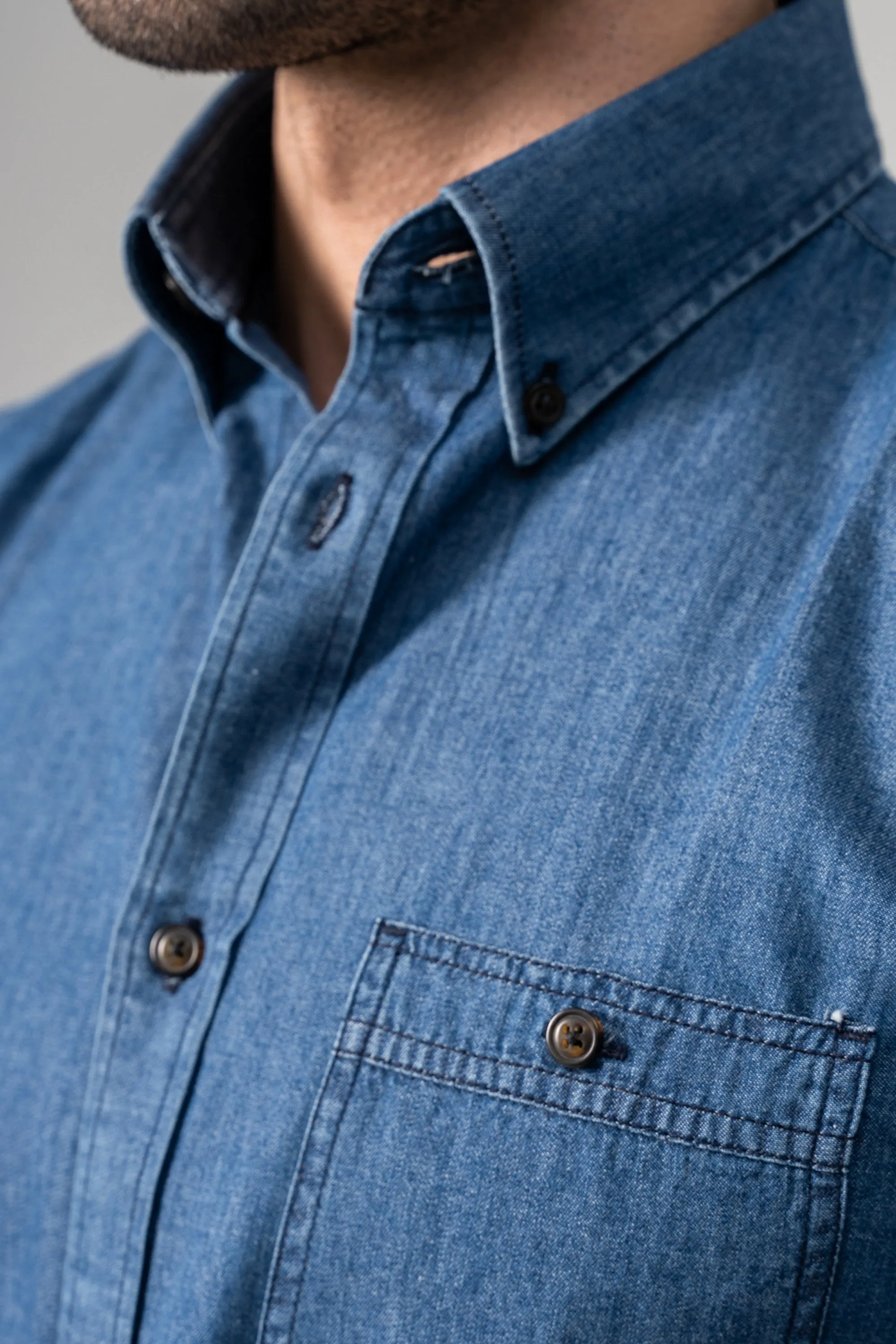 SMART SHIRT DENIM BLUE