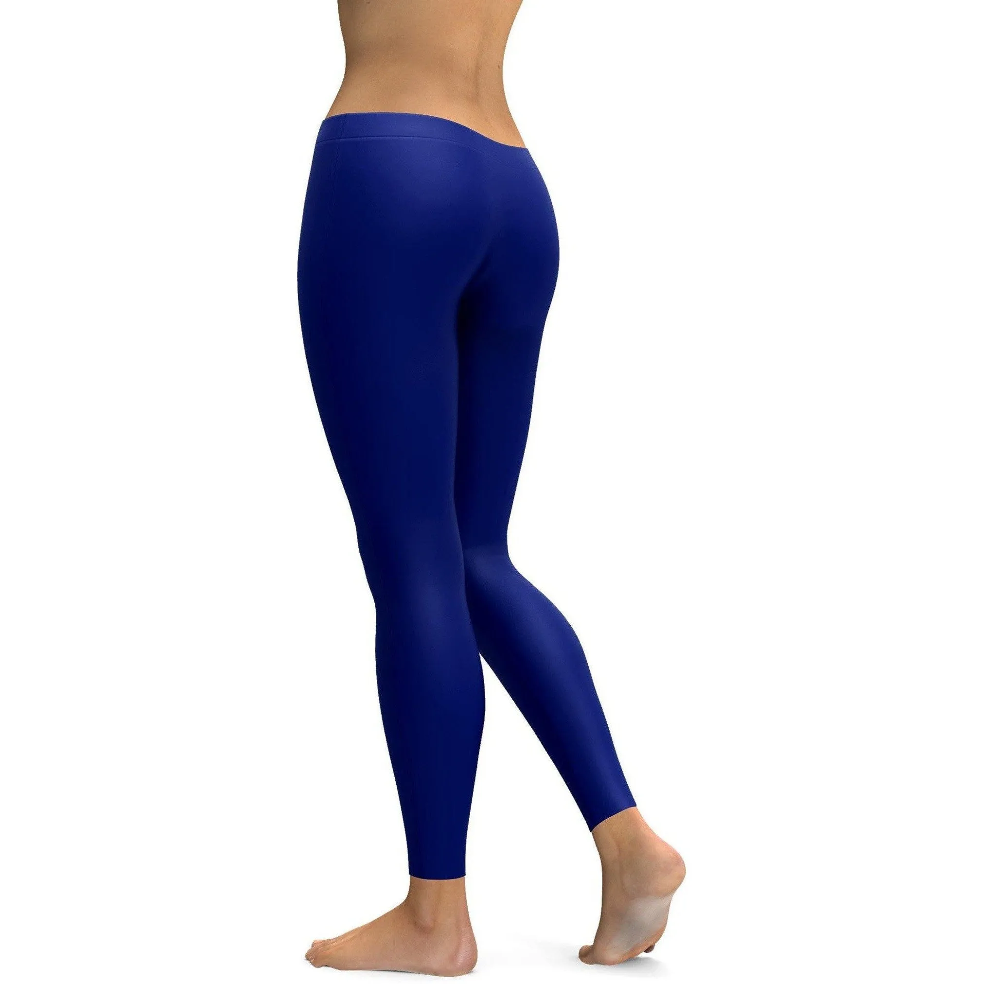 Solid Ocean Blue Leggings