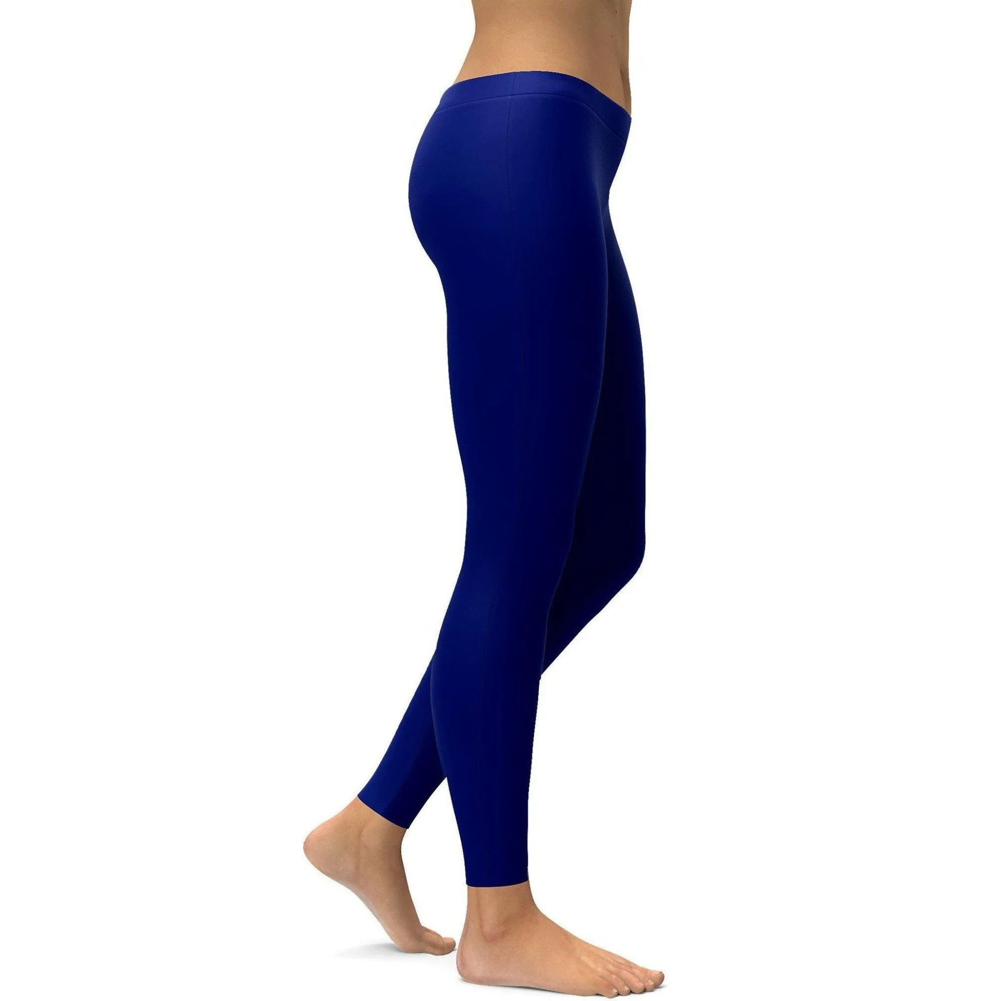 Solid Ocean Blue Leggings