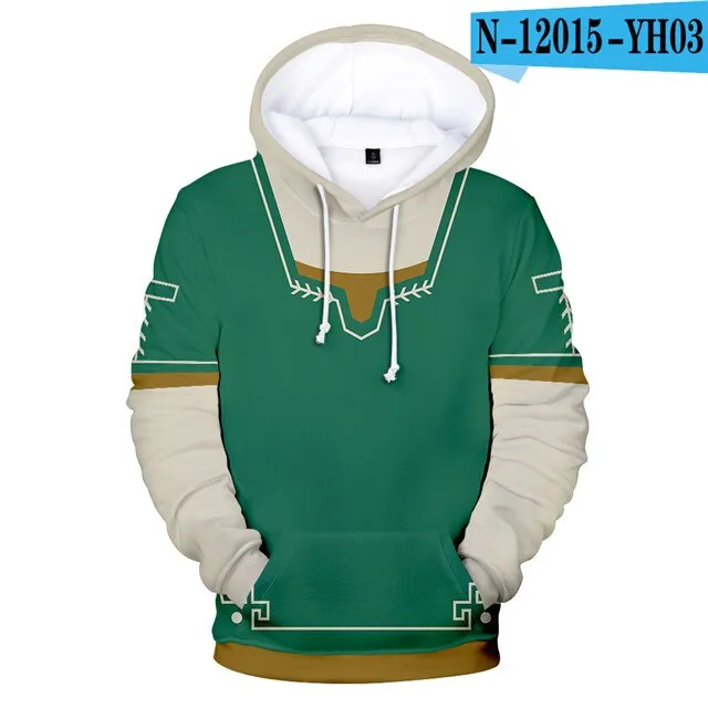 The Legend of Zelda 3D Printed Hoodie Sweatshirt Boys Girls Casual Outerwear Jacket Coat Teen Clothes