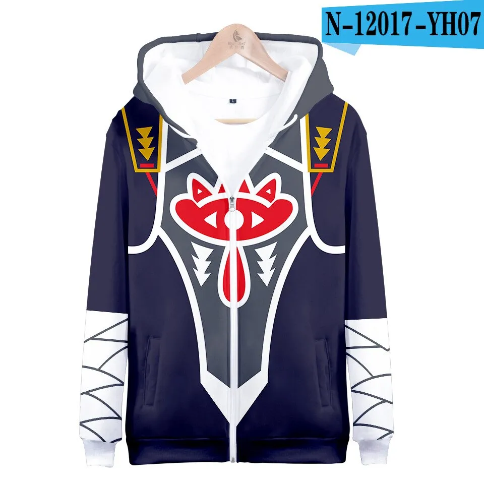 The Legend of Zelda 3D Printed Hoodie Sweatshirt Boys Girls Casual Outerwear Jacket Coat Teen Clothes