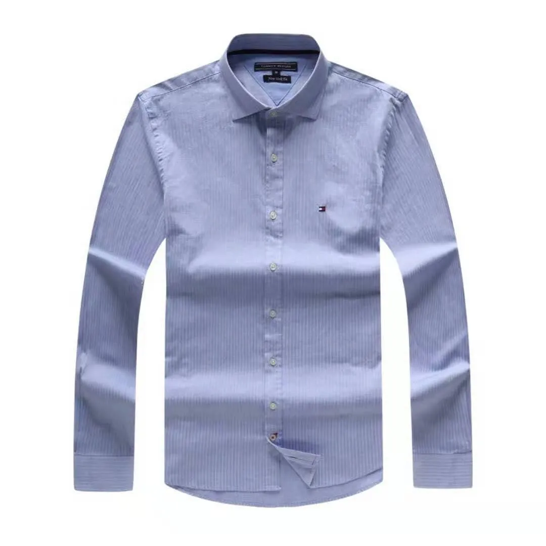 Tommy Hilfiger Classic Blue Stripe Longsleeve Shirt