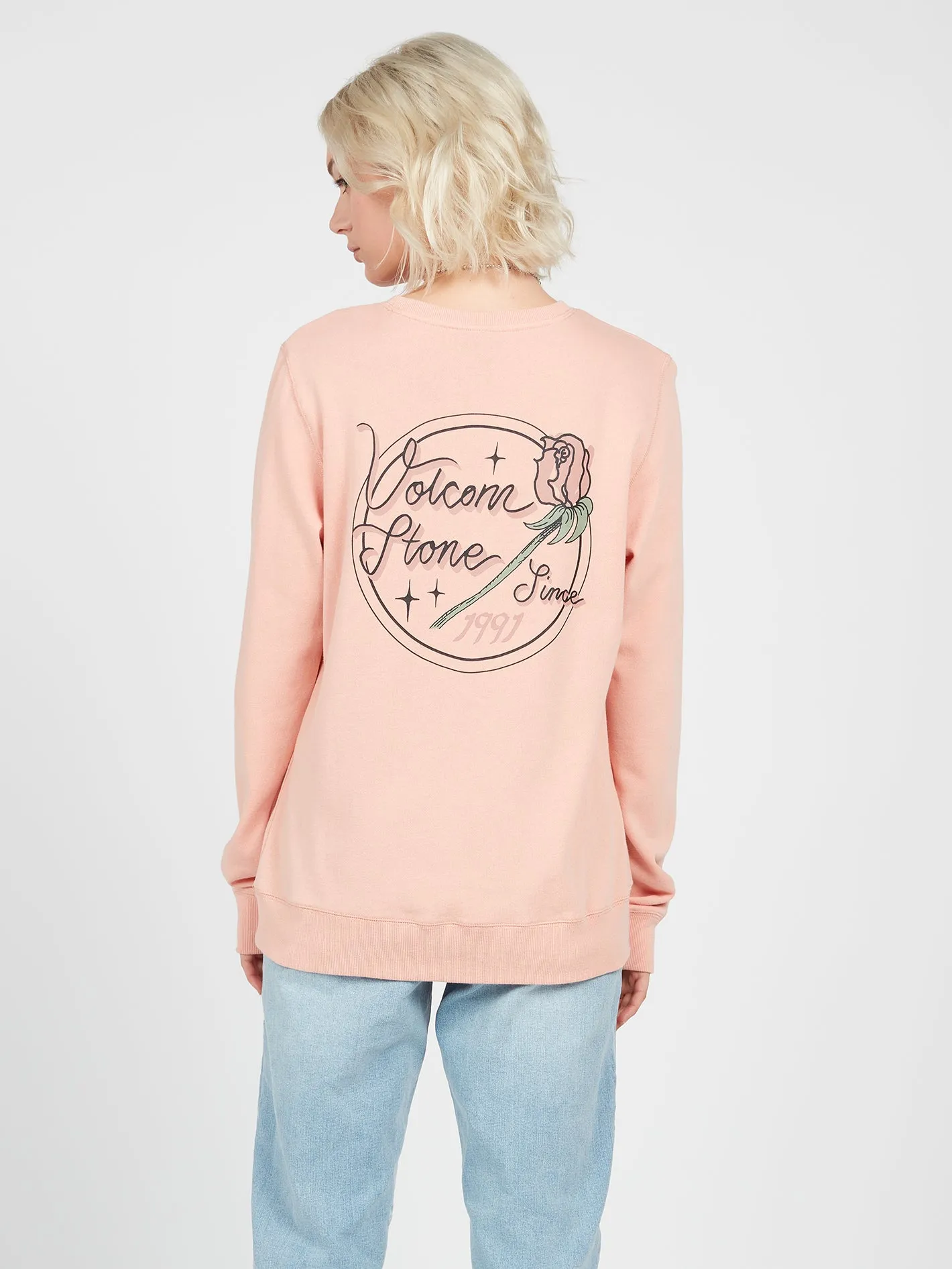 Truly Deal Sweatshirt - Hazey Pink