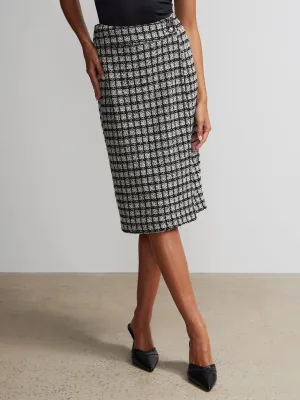 Tweed Pencil Skirt