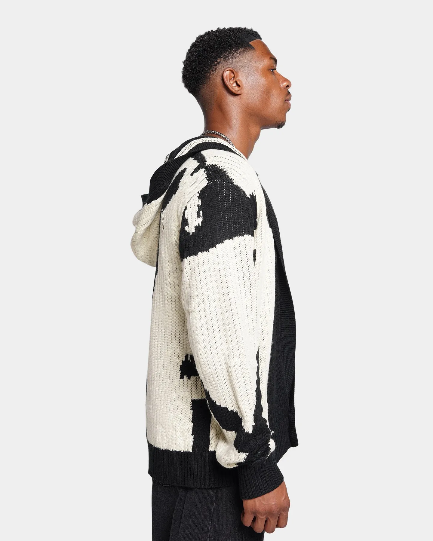 XXIII Zenra Cardigan Black/White