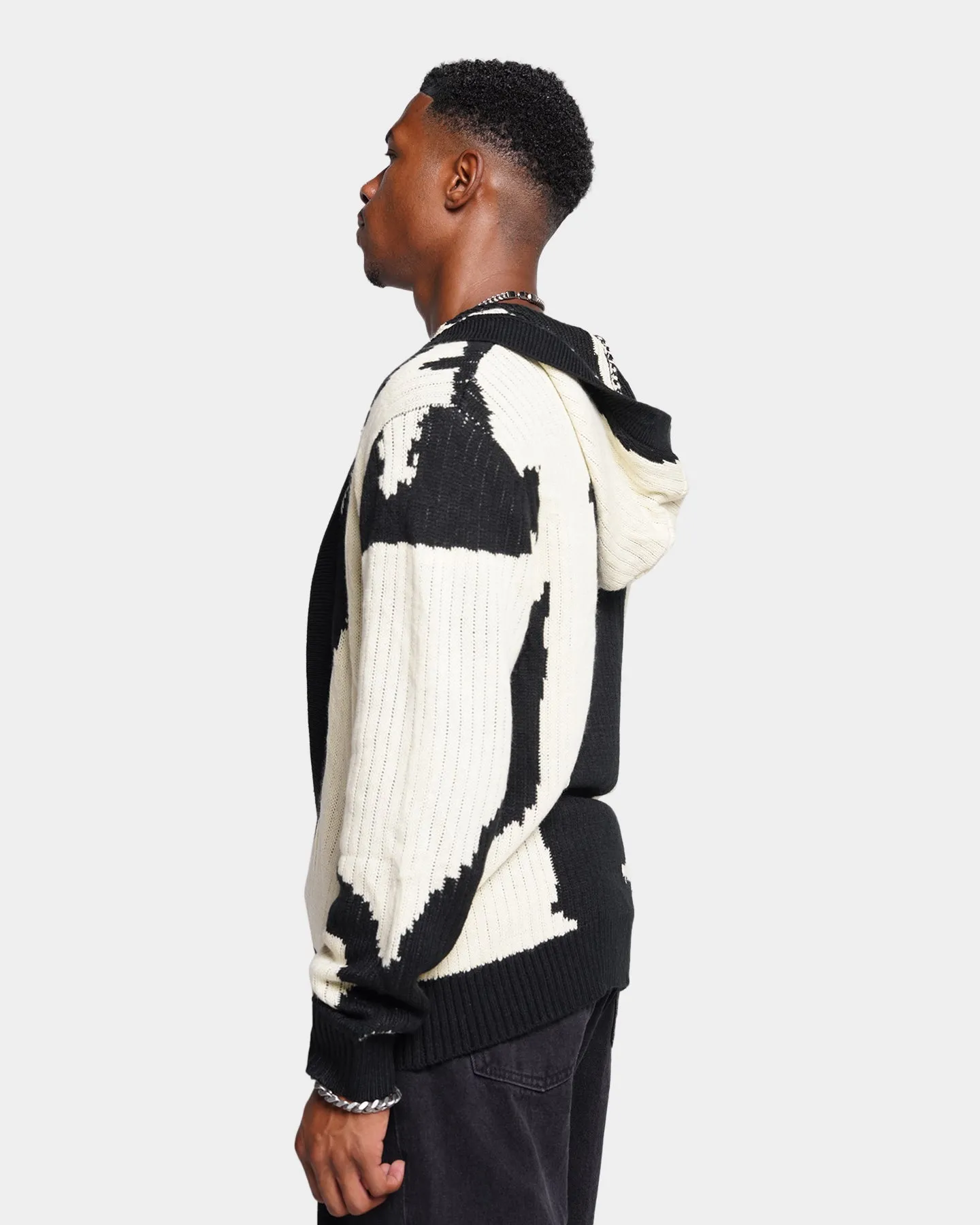 XXIII Zenra Cardigan Black/White